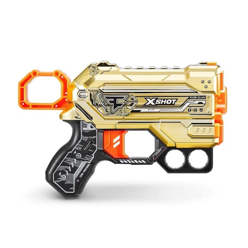 Бластер Zuru X-Shot Skins Series 1 Menace Faze Blind Bag, 4 дротика, 8+, товар в ассортименте Бластер Zuru X-Shot Skins Series 1 Menace Faze Blind Bag, 4 дротика, 8+, товар в ассортименте