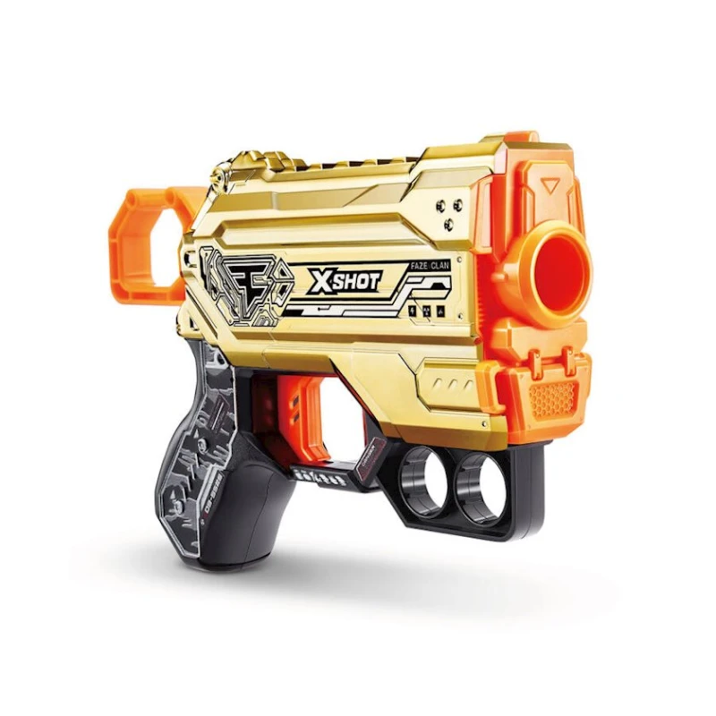 Бластер Zuru X-Shot Skins Series 1 Menace Faze Blind Bag, 4 дротика, 8+, товар в ассортименте Бластер Zuru X-Shot Skins Series 1 Menace Faze Blind Bag, 4 дротика, 8+, товар в ассортименте