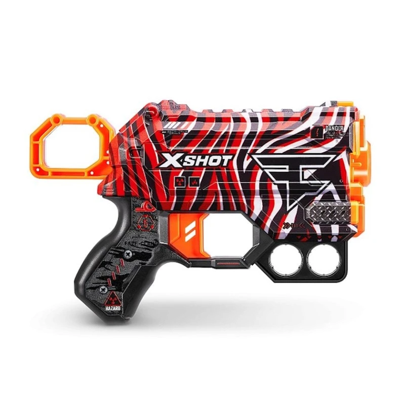 Бластер Zuru X-Shot Skins Series 1 Menace Faze Blind Bag, 4 дротика, 8+, товар в ассортименте Бластер Zuru X-Shot Skins Series 1 Menace Faze Blind Bag, 4 дротика, 8+, товар в ассортименте