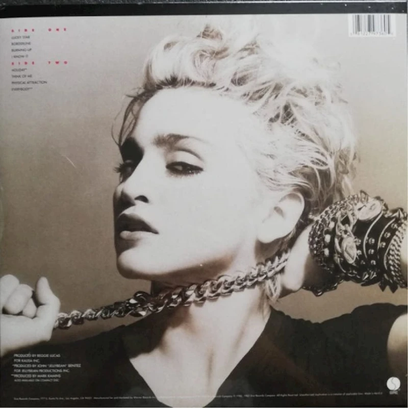 Vinil plastin Rhino Records Madonna - 1983 debut album Vinil plastin Rhino Records Madonna - 1983 debut album