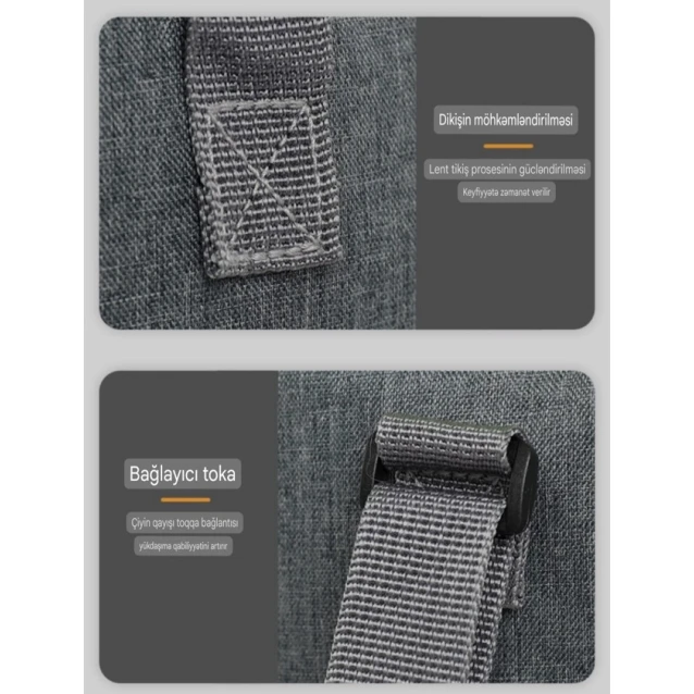 Термосумка для еды с черной молнией серого цвета для хранения и транспортировки продуктов питания Термосумка для еды с черной молнией серого цвета для хранения и транспортировки продуктов питания