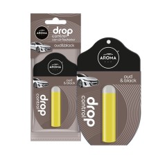 Avtomobil üçün ətirləndirici Aroma Car DROP CONTROL OUD&BLACK, asma - 11866