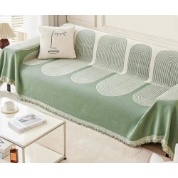 Örtük MiraNova CTS-329, yaşıl/ağ, 180x180 sm