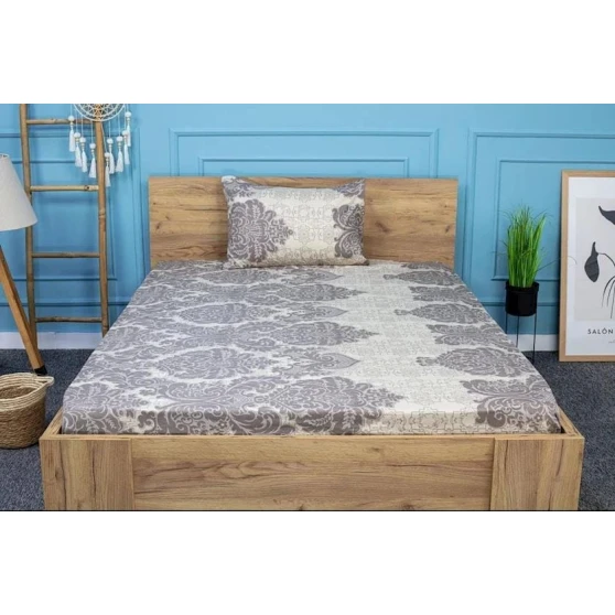 Комплект постельного белья Moon Star SHA-0000967, простыня 160x200 см, наволочка 50х70 см (1 шт), односпальный, хлопок, разноцветный Комплект постельного белья Moon Star SHA-0000967, простыня 160x200 см, наволочка 50х70 см (1 шт), односпальный, хлопок, разноцветный