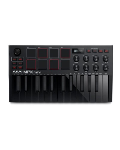 MIDI Controller Akai MPK Mini MK3 Black - MPK Mini MK3 Black