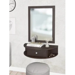 Консоль Art Mebel 25, ламинат, 18x75x40 см, венге