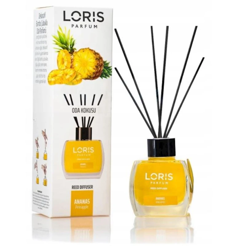 Ароматический диффузор Loris Parfum Pineapple, 120 мл, товар в ассортименте Ароматический диффузор Loris Parfum Pineapple, 120 мл, товар в ассортименте