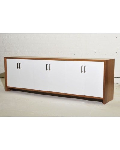 Komod 2,59x53x93 sm, 6 qapaqlı, iki rəngli material - ZARR065