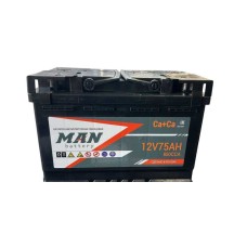 Avtomobil akkumulyatoru MAN 75Ah 650A R+