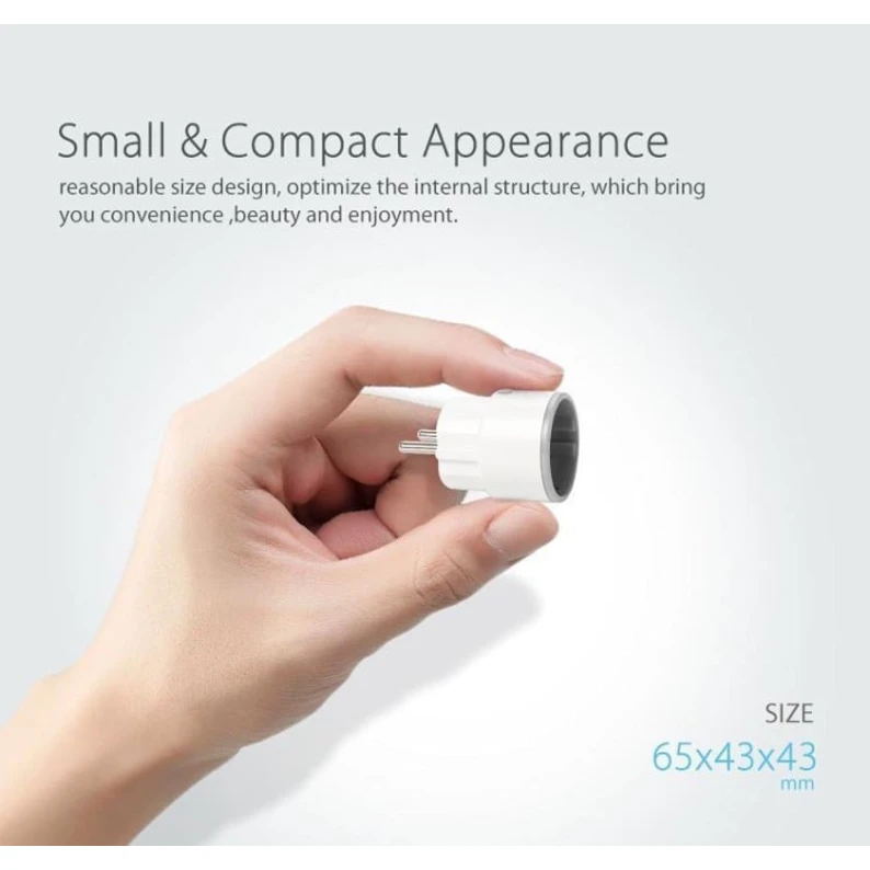 Умная розетка Tuya MYQ-EU02 ZigBee Умная розетка Tuya MYQ-EU02 ZigBee