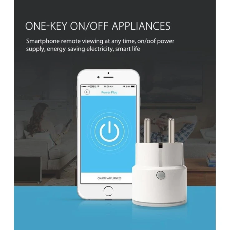 Умная розетка Tuya MYQ-EU02 ZigBee Умная розетка Tuya MYQ-EU02 ZigBee