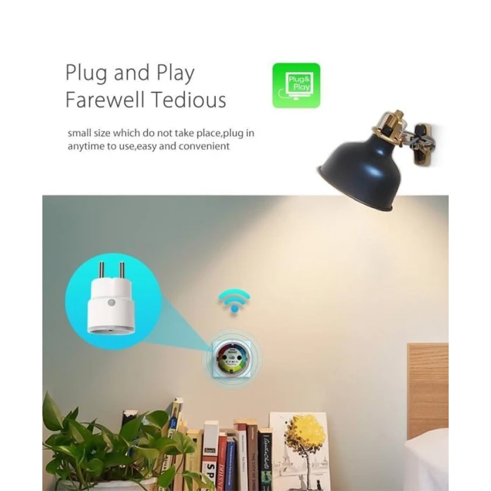 Умная розетка Tuya MYQ-EU02 ZigBee Умная розетка Tuya MYQ-EU02 ZigBee