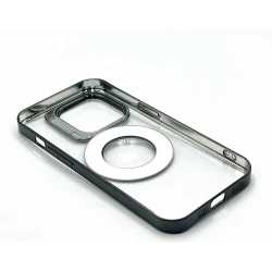 Çexol Apple iPhone 15 Pro with MagSafe, Black