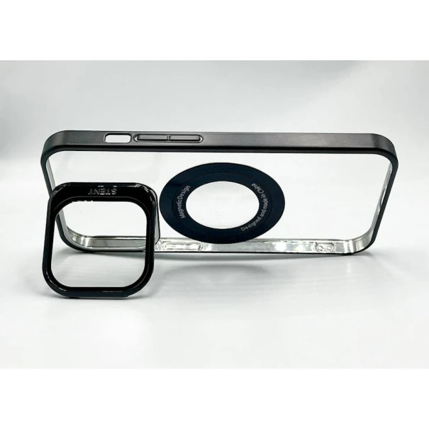 Çexol Apple iPhone 15 Pro with MagSafe, Black