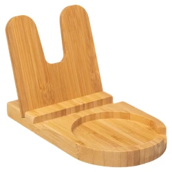 Бамбуковая подставка для ложек 5Five, 12x12.5x20 см, бамбук, коричневый