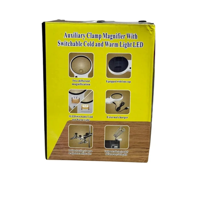 Лупа с держателем и подсветкой Magnifier MG16129-AC1 Лупа с держателем и подсветкой Magnifier MG16129-AC1