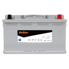 Avtomobil akkumulyatoru Delkor AGM 80 Аh 800 А R+