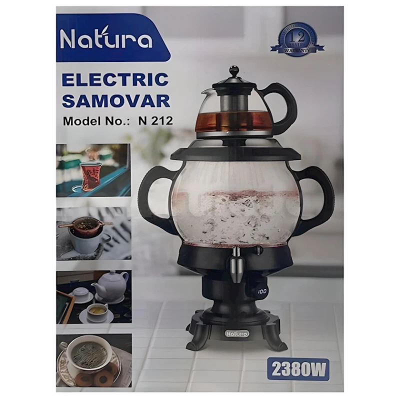 Электрический самовар Natura N 212 Электрический самовар Natura N 212