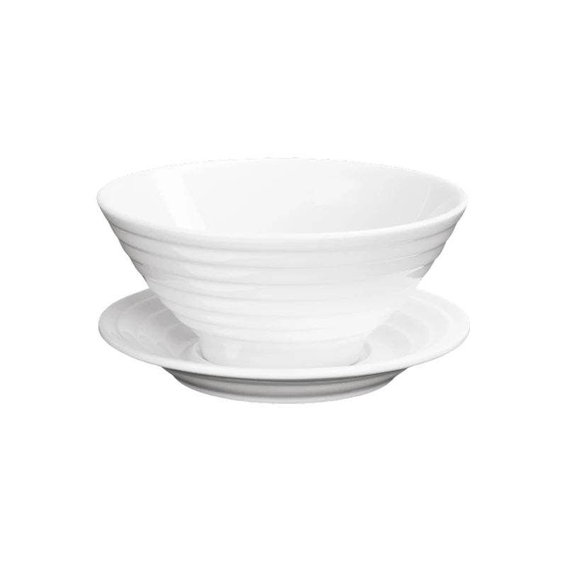 Салатница с блюдцем Wilmax WL‑991146/A, 545 мл, 15 см, фарфор, белый Салатница с блюдцем Wilmax WL‑991146/A, 545 мл, 15 см, фарфор, белый