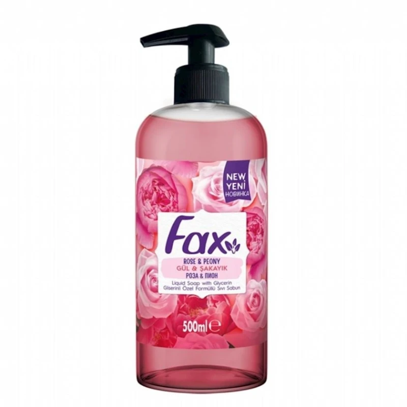 Жидкое мыло Fax Rose & Peony, 500 мл