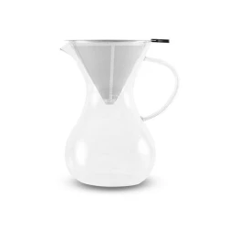 Кофейник Gipfel Pour Over 7226, 15x15 см, 1 л, стекло, прозрачный