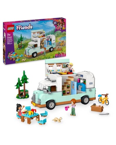Konstruktor LEGO Friends Friendship Camper Van Adventure 42663, 778 parça, 7 yaşdan
