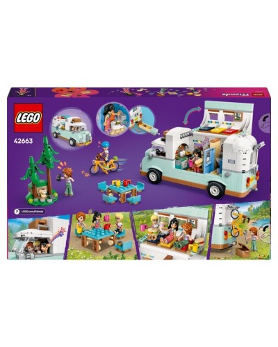 Konstruktor LEGO Friends Friendship Camper Van Adventure 42663, 778 parça, 7 yaşdan