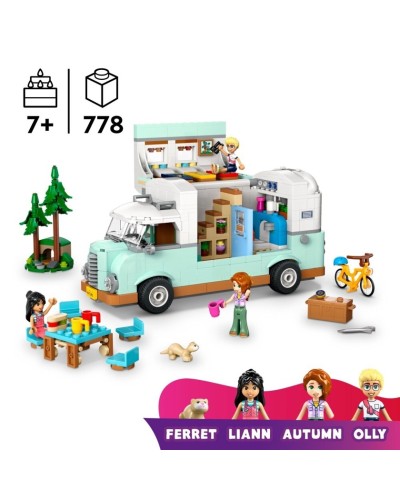 Konstruktor LEGO Friends Friendship Camper Van Adventure 42663, 778 parça, 7 yaşdan