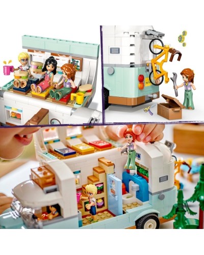 Konstruktor LEGO Friends Friendship Camper Van Adventure 42663, 778 parça, 7 yaşdan