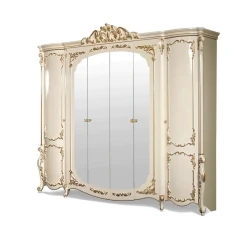 Шкаф Slonimmebel Afina, 293.7х237.2х67.1 см, кремовый