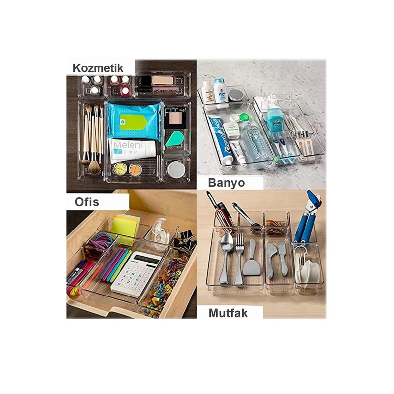 Orqanayzer Soft Chef scp-15, 30х7.5х5.5 sm, plastik, şəffaf Orqanayzer Soft Chef scp-15, 30х7.5х5.5 sm, plastik, şəffaf