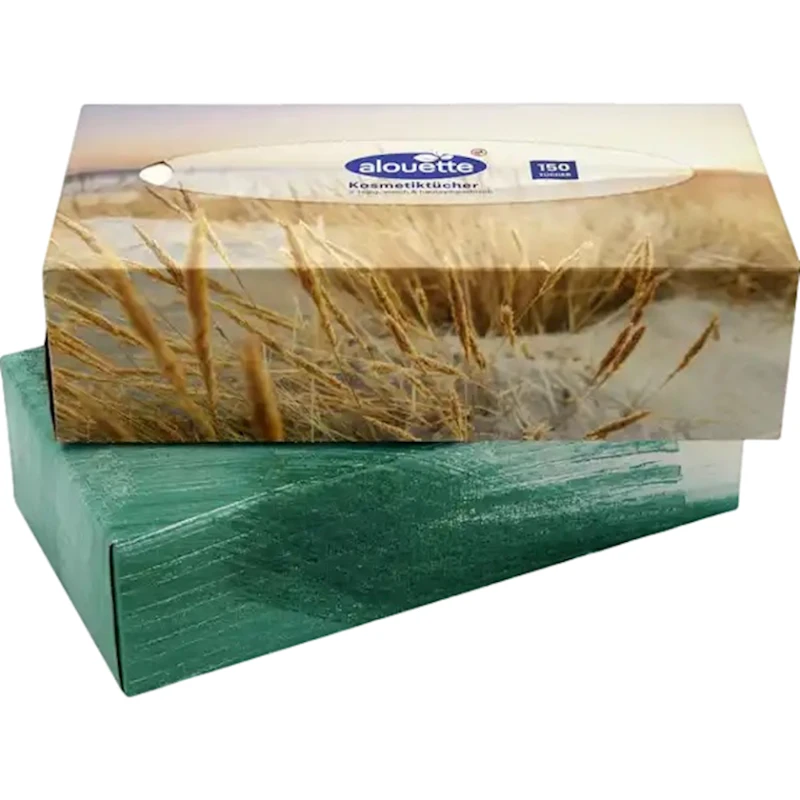 Салфетки в коробке Alouette, белые, 150 шт, товар в ассортименте Салфетки в коробке Alouette, белые, 150 шт, товар в ассортименте