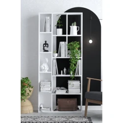 Stellaj Ev Plus Uranus, 170x75x18 sm, LDSP, ağ