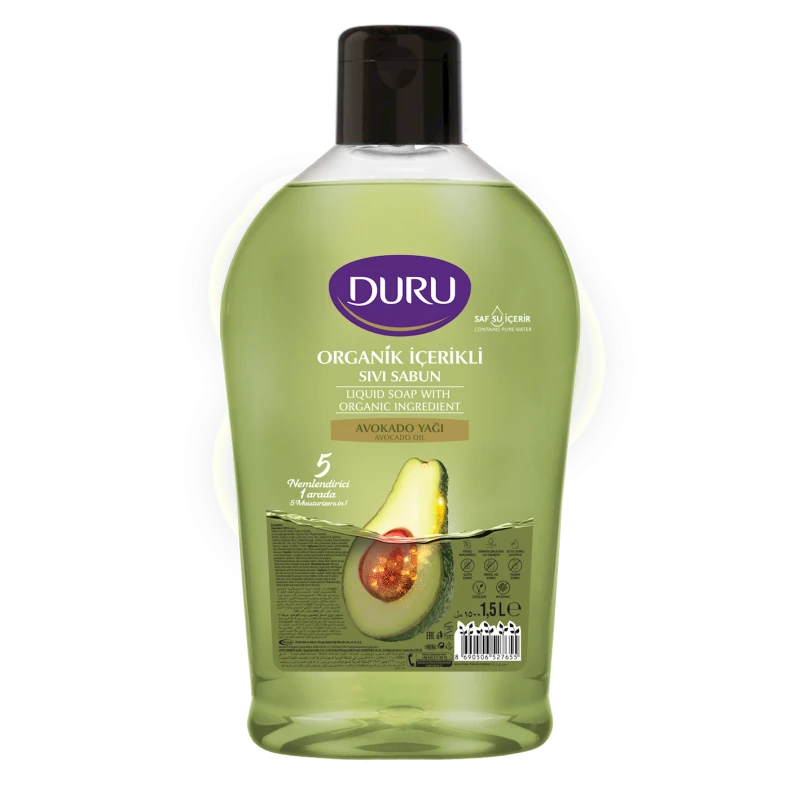 Жидкое мыло Duru Avocado, 1500 мл Жидкое мыло Duru Avocado, 1500 мл