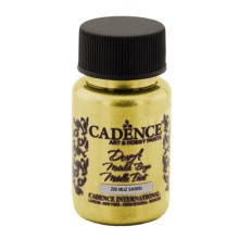 Akril boya-metallik Cadence Dora Metallic Paint 200 Banana Yellow 50 ml