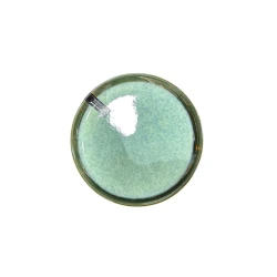 Тарелка обеденная Danny Home SEE330, круглая, зеленая, 20 см