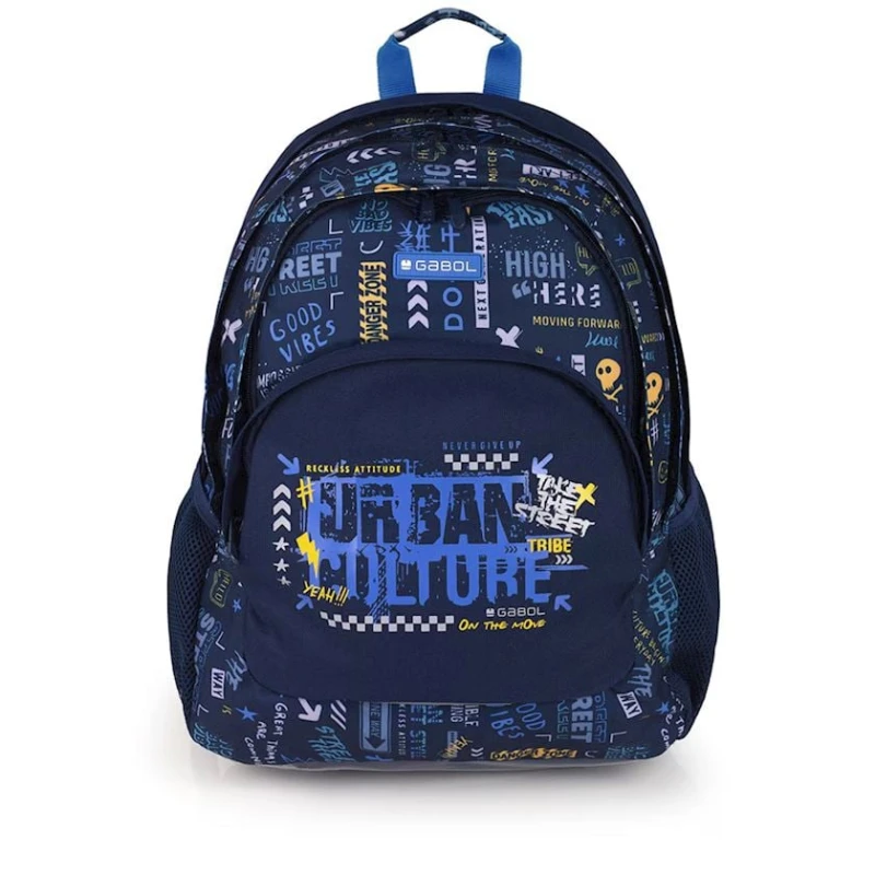 Məktəbli bel çantası Gabol Skull 235040 göy Məktəbli bel çantası Gabol Skull 235040 göy