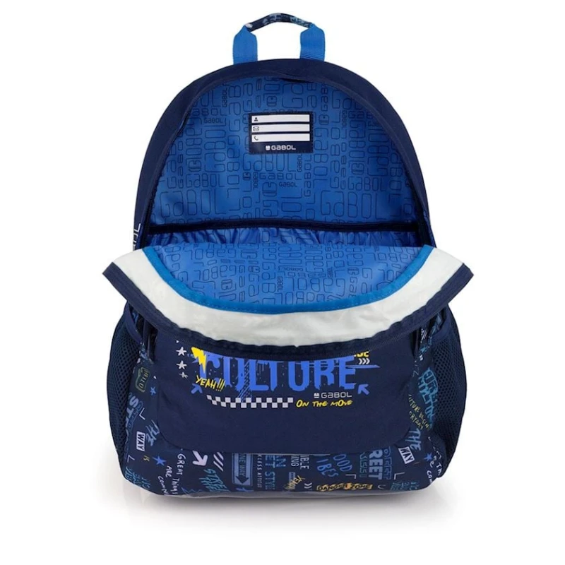 Məktəbli bel çantası Gabol Skull 235040 göy Məktəbli bel çantası Gabol Skull 235040 göy