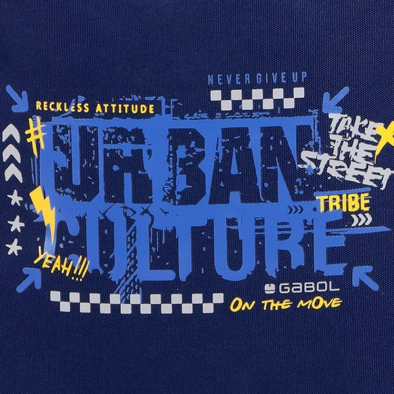 Məktəbli bel çantası Gabol Skull 235040 göy Məktəbli bel çantası Gabol Skull 235040 göy