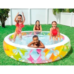 Надувной бассейн Intex H56225588494, 229x56 см, 772 л, разноцветный