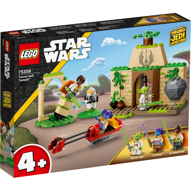 Конструктор LEGO Star Wars Tenoo Jedi Temple™ 75358, 4+ лет, 124 элемента