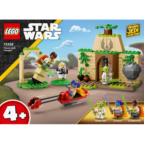 Конструктор LEGO Star Wars Tenoo Jedi Temple™ 75358, 4+ лет, 124 элемента