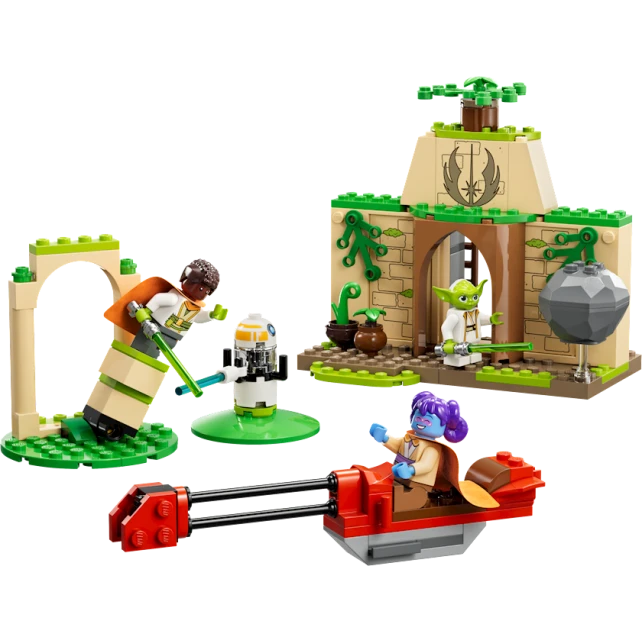 Конструктор LEGO Star Wars Tenoo Jedi Temple™ 75358, 4+ лет, 124 элемента