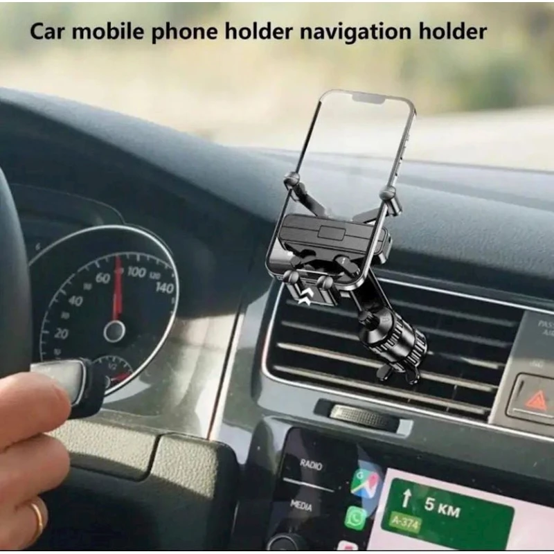 Avtomobil üçün telefon tutacağı F35-ag-232, qara