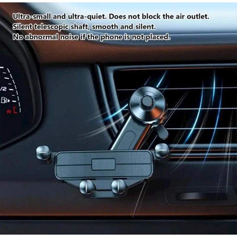 Avtomobil üçün telefon tutacağı F35-ag-232, qara