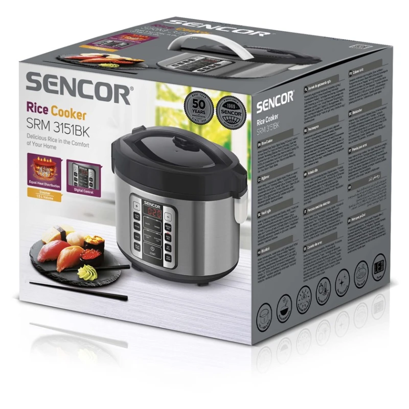 Рисоварка Sencor SRM 3151BK Рисоварка Sencor SRM 3151BK