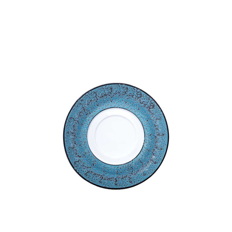 Блюдце Wilmax Splash Blue WL‑667639/A, круглое, 16 см, фарфор, голубое Блюдце Wilmax Splash Blue WL‑667639/A, круглое, 16 см, фарфор, голубое