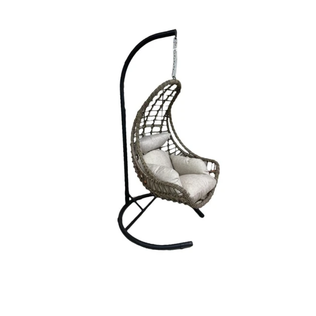 Садовые качели My World Garden 203 Kule, одноместные, бежевые Садовые качели My World Garden 203 Kule, одноместные, бежевые