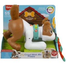 İnteraktiv oyuncaq Fisher-Price Crawl With Me Puppy HHH95, 6+ ay