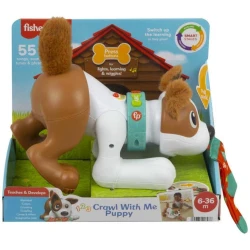 Интерактивная игрушка Fisher-Price Crawl With Me Puppy HHH95, 6+ месяцев